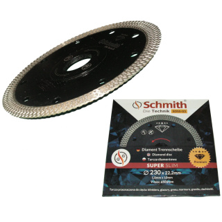 Tarcza diamentowa Premium Super Slim 230x22,2 mm Schmith