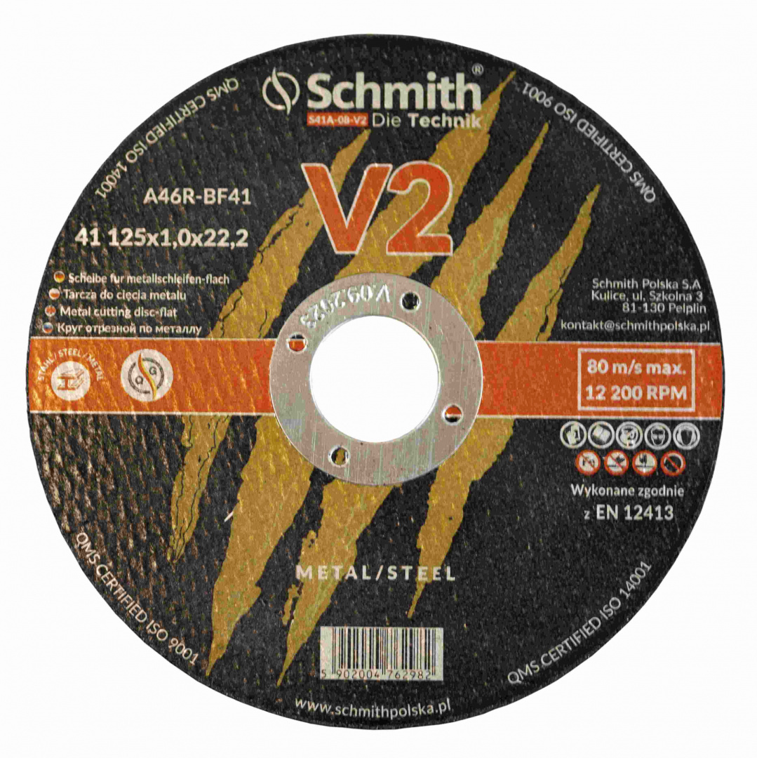 tarcza-do-ciecia-metalu-125x22mm-schmith tarcza-do-ciecia-metalu-125x22mm-schmith