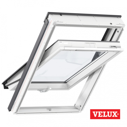Okno dachowe 2-szybowe Velux GLU 0051B FK06 dolne otwieranie 66x118 cm