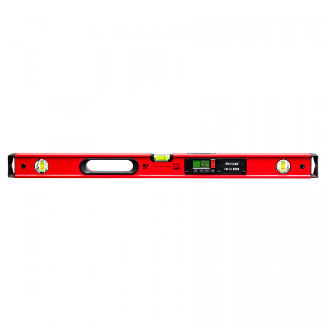 Poziomnica elektroniczna 80 cm PRO900 Digital czerwona
