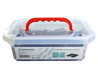 Podkładki dystansowe 2 mm 350 szt Krono-Plast