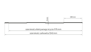 Blachodachówka modułowa Bratex Savanna