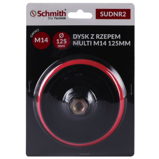 Dysk szlifierski z rzepem multi M14 125mm Schmith