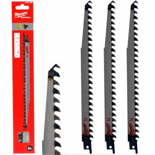 Brzeszczoty do drewna i tworzyw sztucznych 240/8.5 mm Milwaukee 3 szt