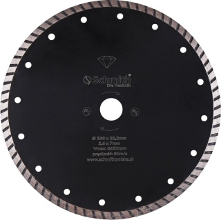 Tarcza diamentowa Turbo 230x22,2 mm Schmith