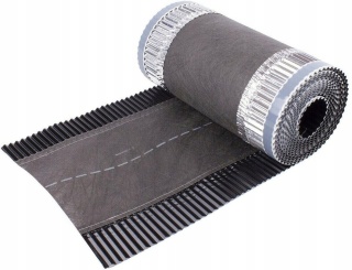 Taśma kalenicowa MDM VR 300/15 mm / 5 mb - czarna