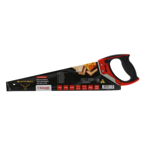 Piła płatnica 450 mm 11TPI teflonowana SK5 Black Bull Schmith