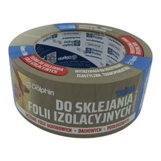 Taśma do sklejania folii izolacyjnych 48 mm x 50 m Blue Dolphin